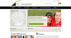 Desktop Screenshot of afcins.com